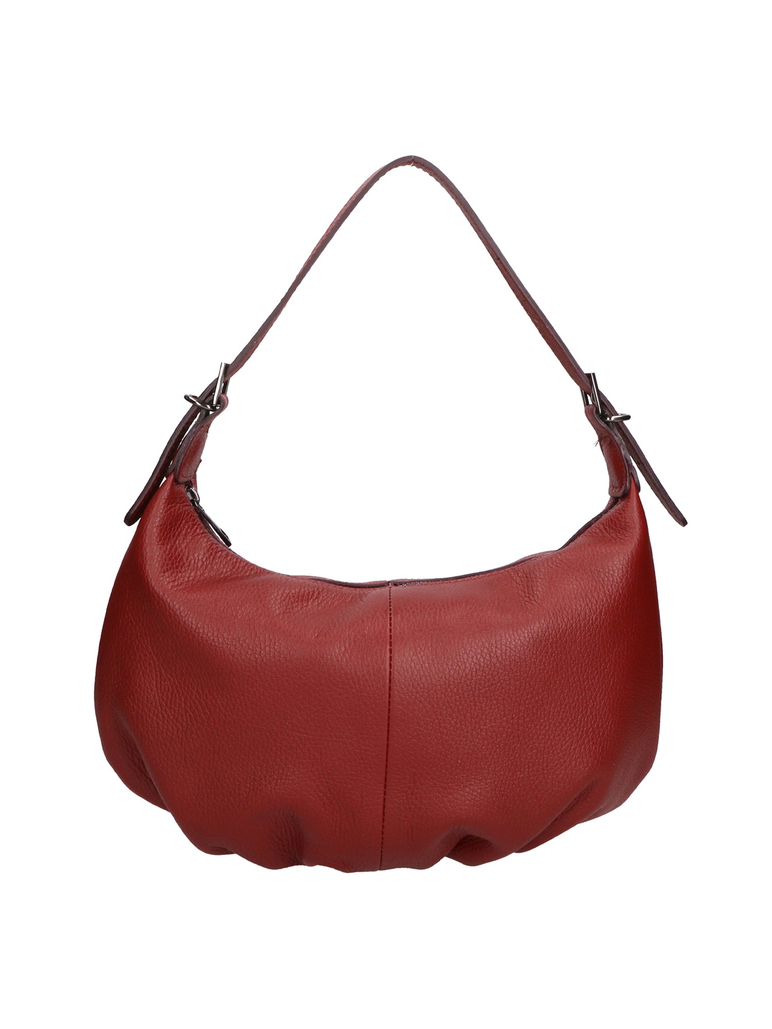 Licia Borsa a spalla da donna Vera pelle 06512-ROSSO SCURO Gave Lux