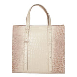 Borsa a mano da donna Vera pelle effetto coccodrillo MYB-8005-FW-SAFARI My Best Bag