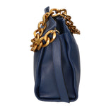 Annalou Borsa a spalla da donna Vera pelle 05417-D24 BLU JEANS Gave Lux