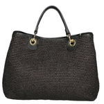 Borsa a mano da donna Paglia & Pelle MYB-05168-SS-13+D28 NERO My Best Bag