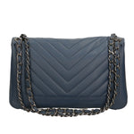 Bologna Borsa a spalla da donna Vera pelle 6590-BLU BLUE Gave Lux
