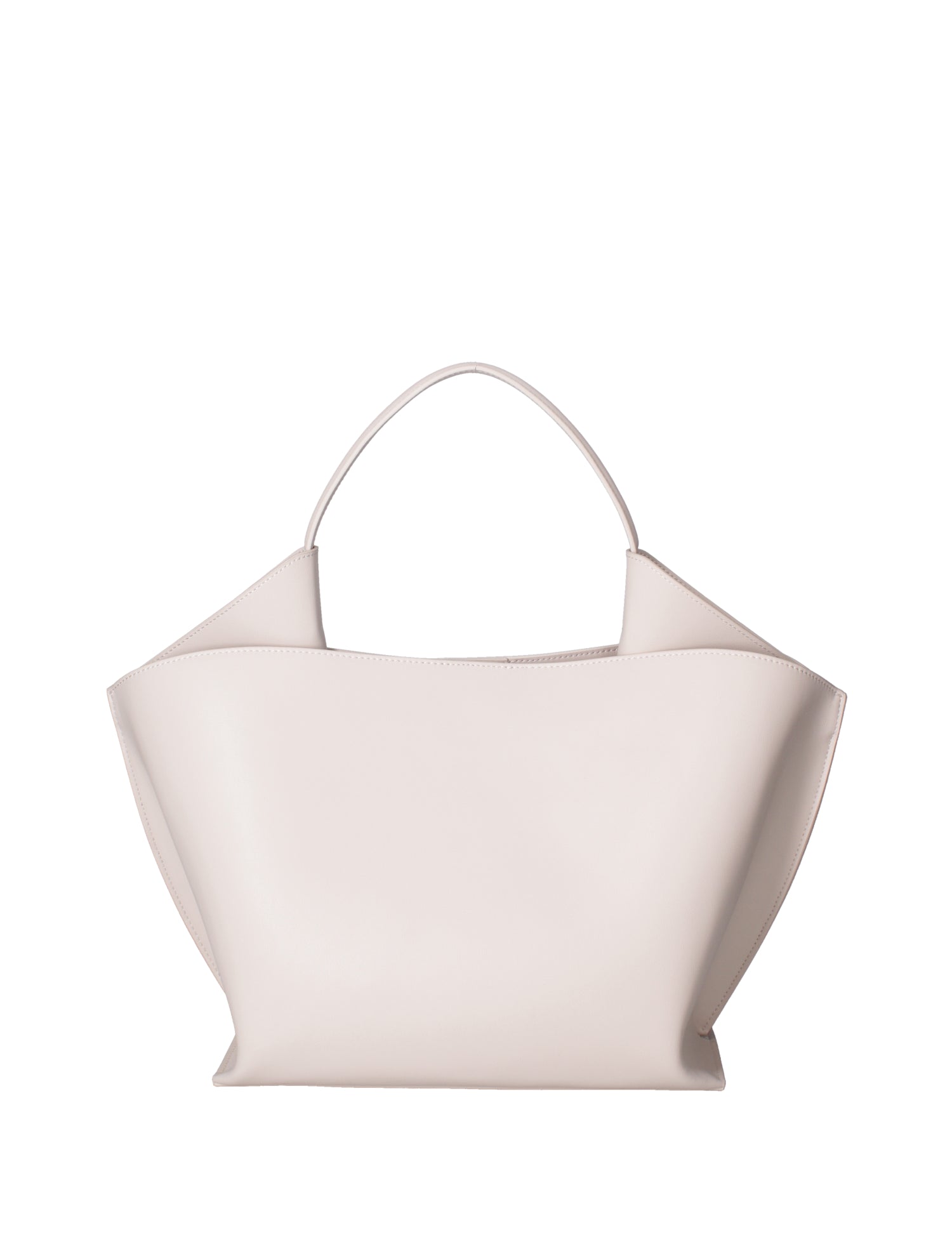 Borsa a mano da donna 100% pelle riciclata 07226-Latte Viola Castellani