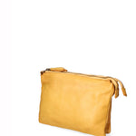 Lucca Borsa a tracolla da donna Vera pelle 1001-D36 SENAPE Gave Lux
