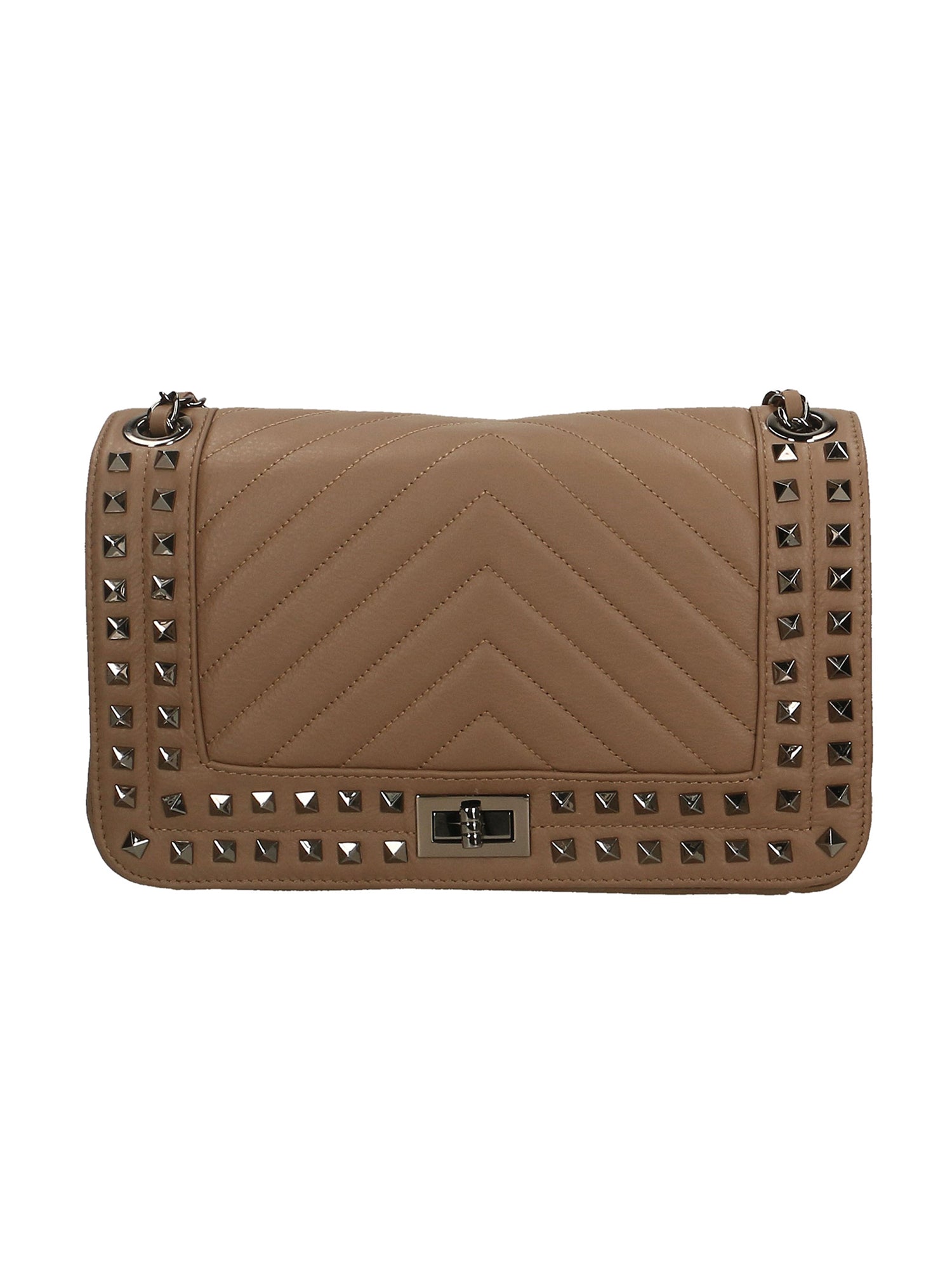 Regina Borsa a spalla da donna Vera pelle 6596-TAUPE Gave Lux