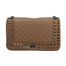Regina Borsa a spalla da donna Vera pelle 6596-TAUPE Gave Lux