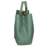 Borsa a mano da donna Paglia & Pelle MYB-05168-SS-331+D96 MENTA My Best Bag