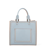 Borsa a mano da donna 100% vera pelle 07262-P 631 CIELO Roberta Rossi