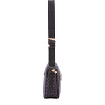 Borsa a tracolla da donna Ecopelle 4107-BLACK BLACK Briciole