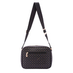 Borsa a tracolla da donna Ecopelle 4107-BLACK BLACK Briciole