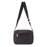 Borsa a tracolla da donna Ecopelle 4107-BLACK BLACK Briciole
