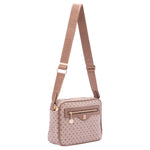 Borsa a tracolla da donna Ecopelle 4107-KHAKI Briciole