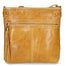 Carmen Borsa a tracolla da donna Vera pelle 10034-GIALLO Gave Lux