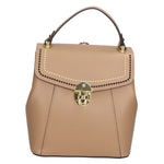 Giuditta Borsa a mano da donna 100% pelle 05937-L110 TAUPE CHIARO Gave Lux
