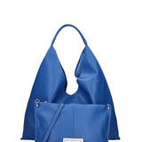 Women's Genuine Leather Hobo Bag Made in Italy 46x30x12 cm