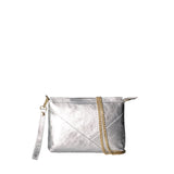 Astra Pochette da donna Vera pelle 07569-L001 ARGENTO Gave Lux