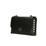 Vera pelle 8641-NERO Borsa a tracolla da donna Evanthe Pro Gave Lux