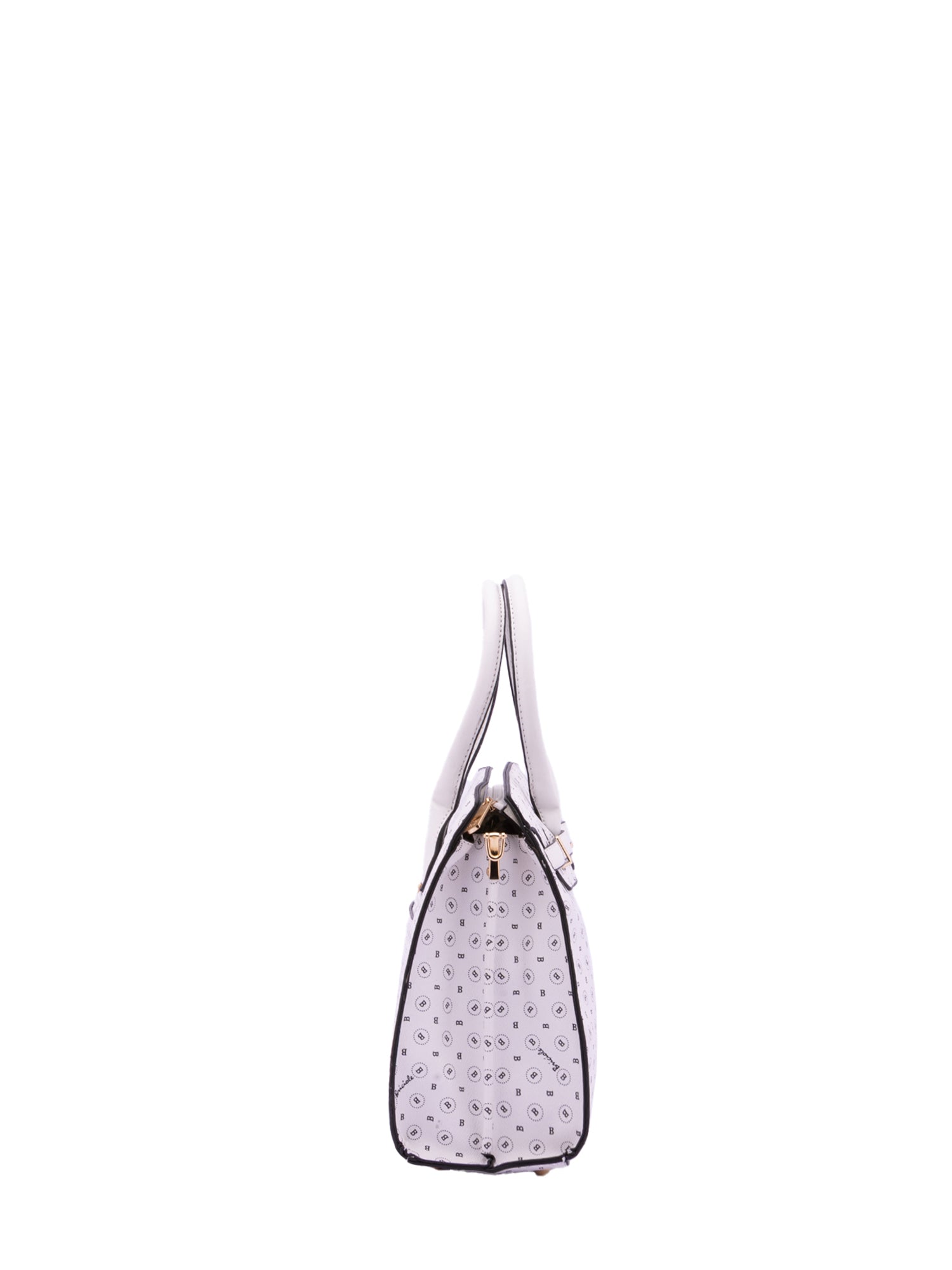 Borsa a Mano in Pelle Vegana Bianco