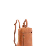 Unisex Backpack In Genuine Leather Made in Italy 27x36x8 cm