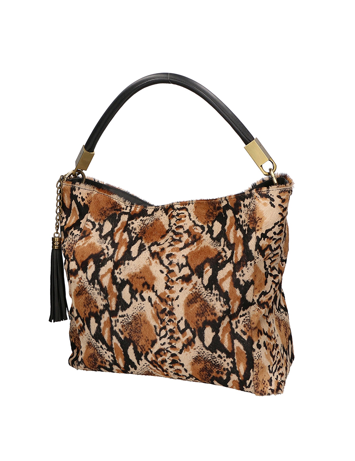Arya Borsa a spalla da donna Vera pelle 05474-PITONE CUOIIO 007 Gave Lux