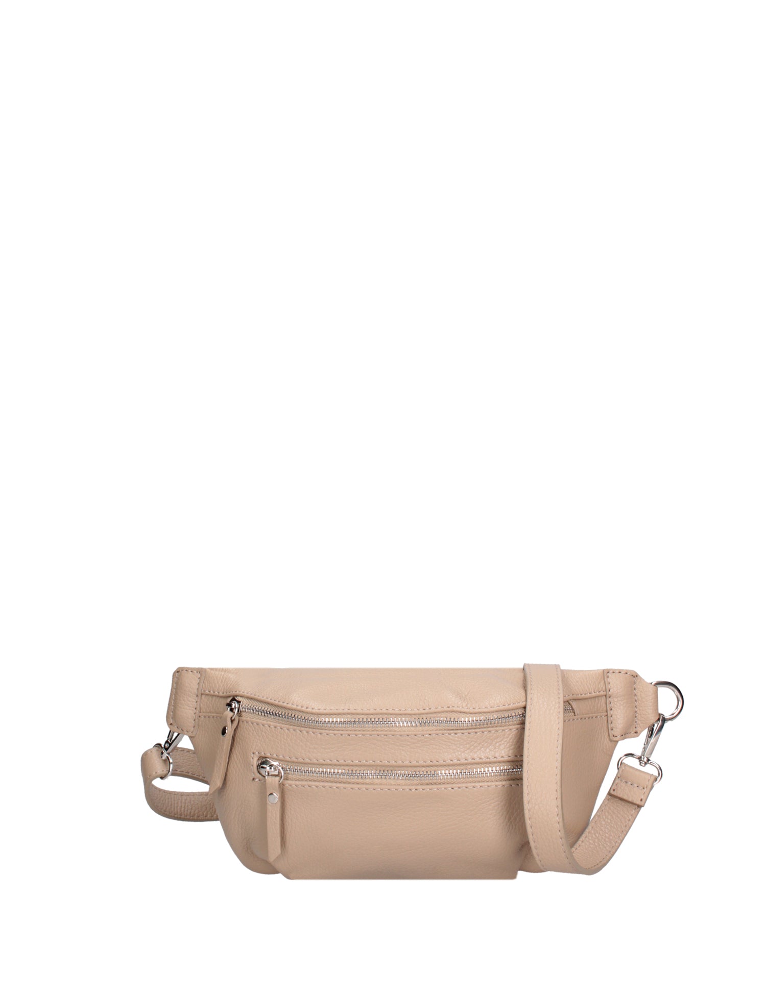 Marsupio da donna in vera pelle 100% pelle 07240-D05 CAPPUCCINO Roberta Rossi
