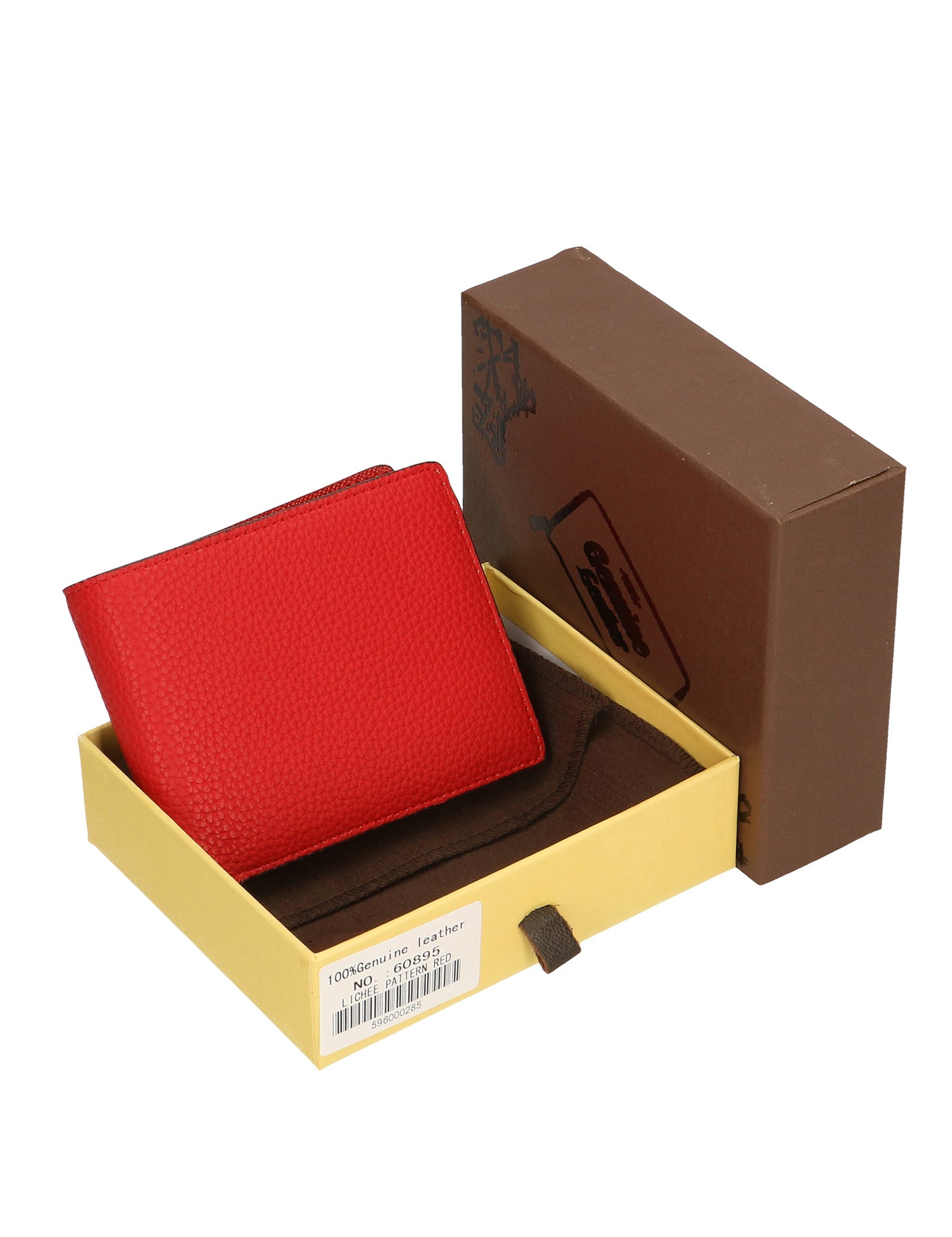 Margaret 60895 D-ROSSO RED Portafoglio unisex in vera pelle Gave Lux