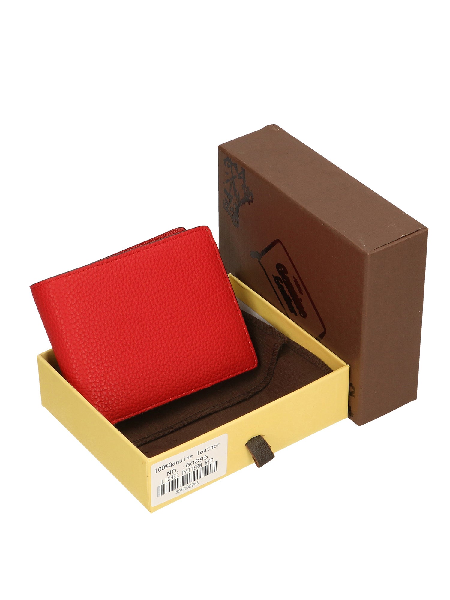 Margaret 60895 D-ROSSO RED Portafoglio unisex in vera pelle Gave Lux