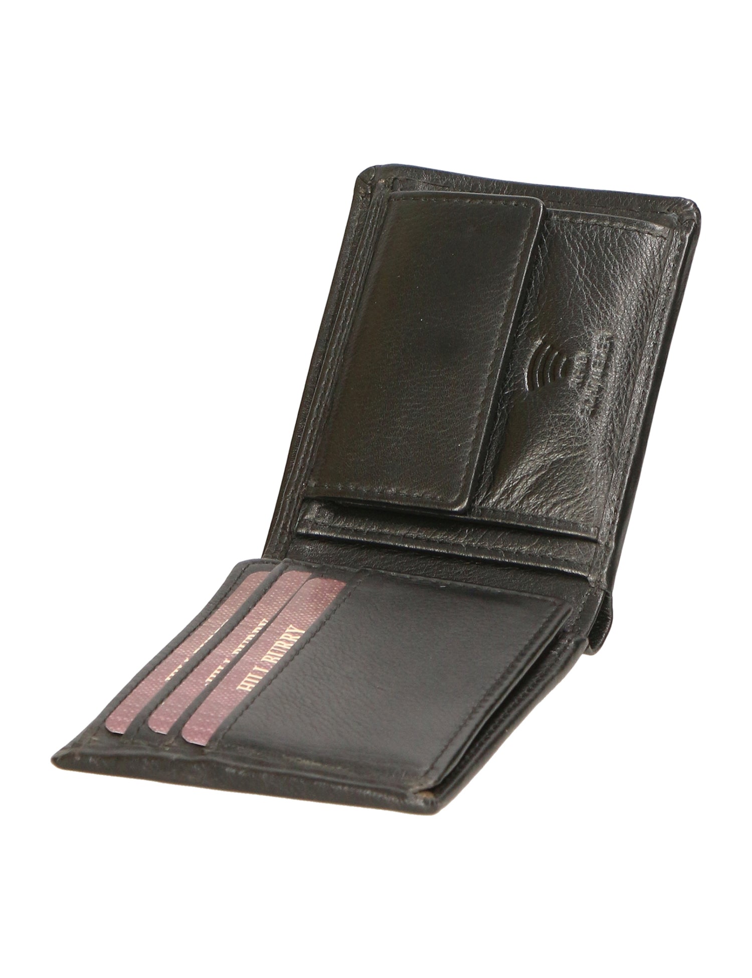 Portafoglio uomo in vera pelle RFID HILB-6700-NERO Hill Burry