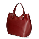 Egle Borsa a mano da donna Vera pelle 80046-ROSSO Gave Lux