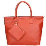 Borsa a mano Sylvie unisex In Vera pelle Made in Italy 34x30x9 cm