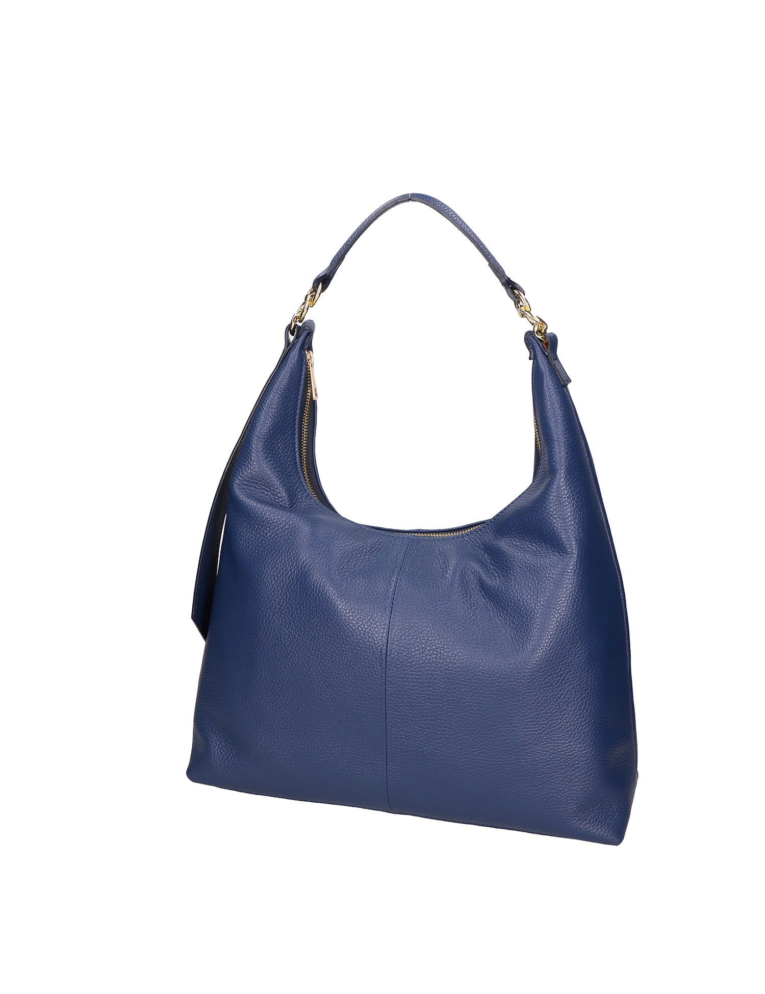 Ursula Borsa a spalla da donna Vera pelle 06673-D24 BLU Gave Lux