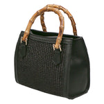 Alissa Borsa a mano da donna Vera pelle 05112-12 D28 NERO Gave Lux