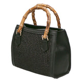 Alissa Borsa a mano da donna Vera pelle 05112-12 D28 NERO Gave Lux