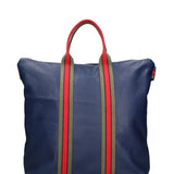Borsa a mano convertibile in zaino da donna In Vera pelle Made in Italy 43x38x12 cm
