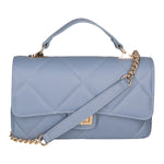 Vita Borsa a spalla da donna Vera pelle 06879-S41 CELESTE SCURO Gave Lux