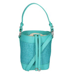 Borsa a secchiello da donna Misto pelle e tessuto MYB-05166-SS-179+S31 TIFFANY My Best Bag