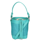 Borsa a secchiello da donna Misto pelle e tessuto MYB-05166-SS-179+S31 TIFFANY My Best Bag