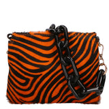 Borsa a spalla da donna Vera pelle di cavallino MYB-8021-FW-VERMIGLIO My Best Bag