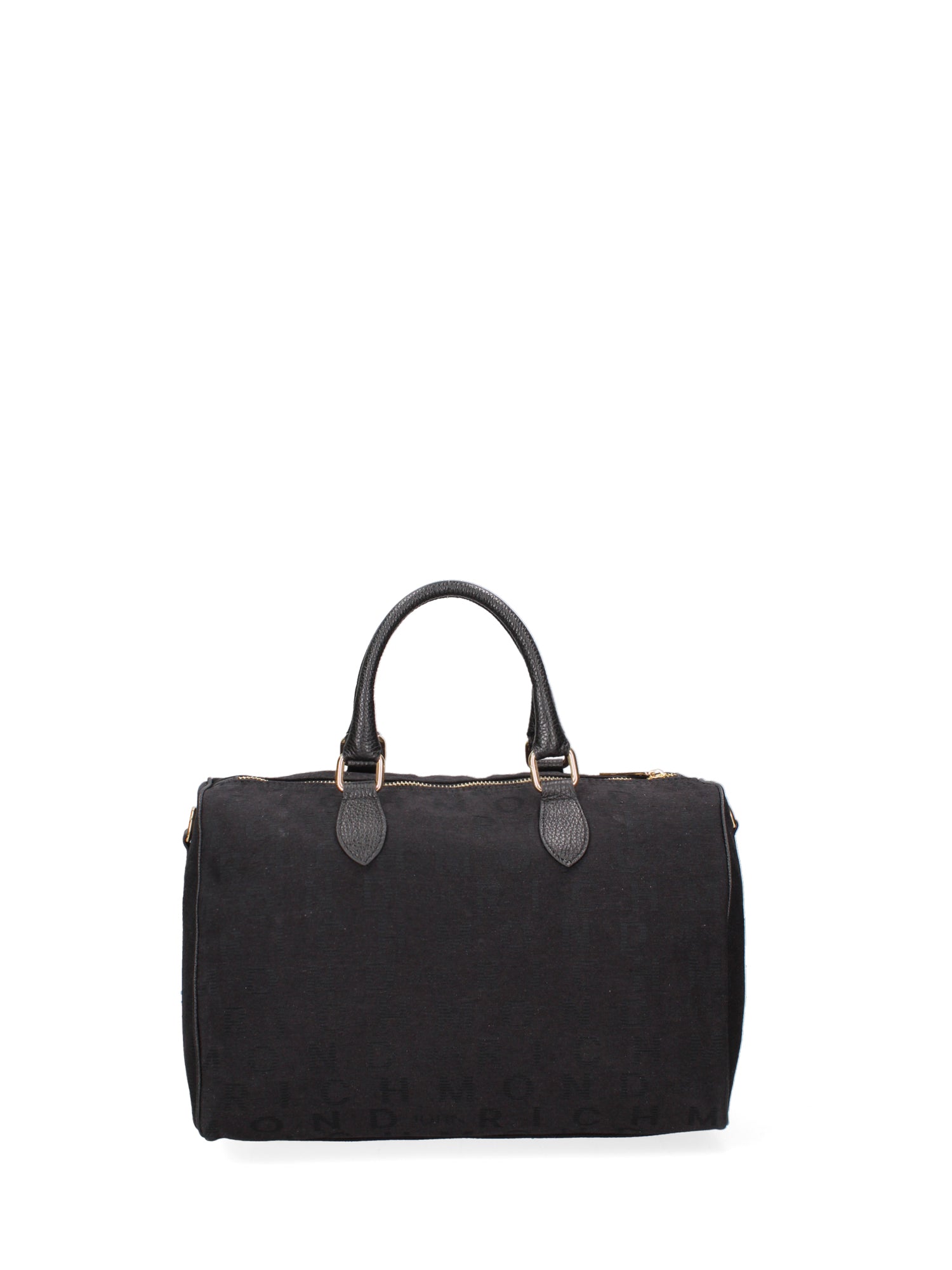 Borsa a mano da donna 100% vera pelle JR-W-1161-TP-BLACK + GOLD John Richmond