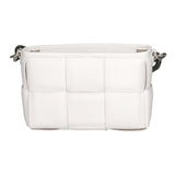 Aida Borsa a mano da donna Vera pelle 04722-BIANCO WHITE Gave Lux