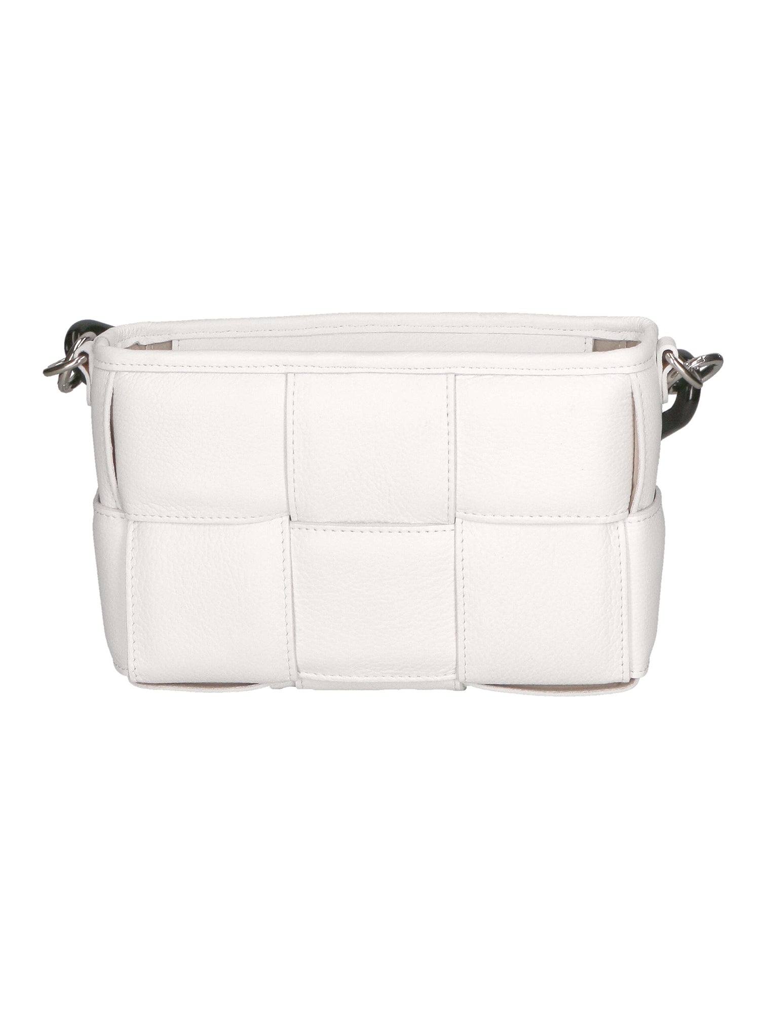 Aida Borsa a mano da donna Vera pelle 04722-BIANCO WHITE Gave Lux