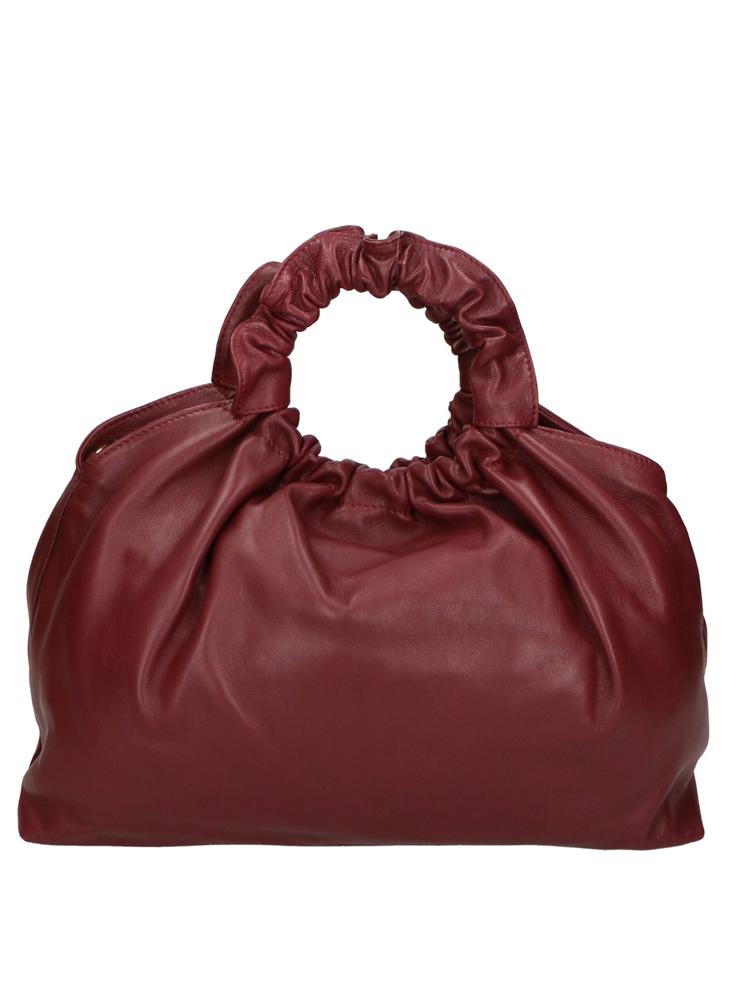 Borsa a mano da donna 100% pelle nappa MYB-8045-FW-BURGUNDY 21 My Best Bag