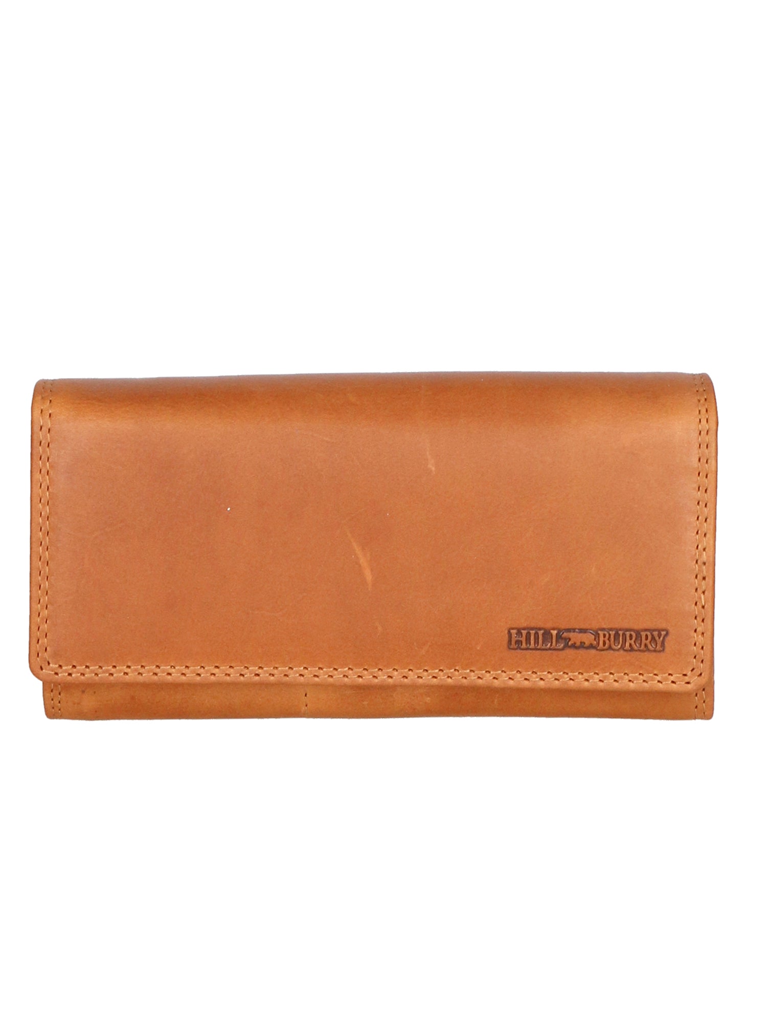 Portafoglio da uomo in vera pelle RFID HILB-V-102-CUOIO Hill Burry