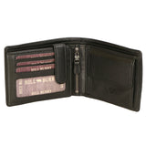 Portafoglio uomo in vera pelle RFID HILB-6705-NERO Hill Burry