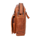 Borsa a tracolla unisex vera pelle 100% Made in Italy SN5862547-TAN Santini Firenze