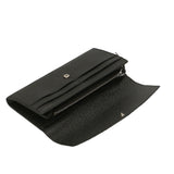 Manila Portafoglio da donna 100% pelle 60303 1-NERO BLACK Gave Lux