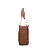 Paris Borsa Shopper da donna Ecopelle VT-201-MARRONE 19V69 Italia