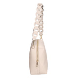 Livia Borsa a spalla da donna Vera pelle 06443-LATTE Gave Lux
