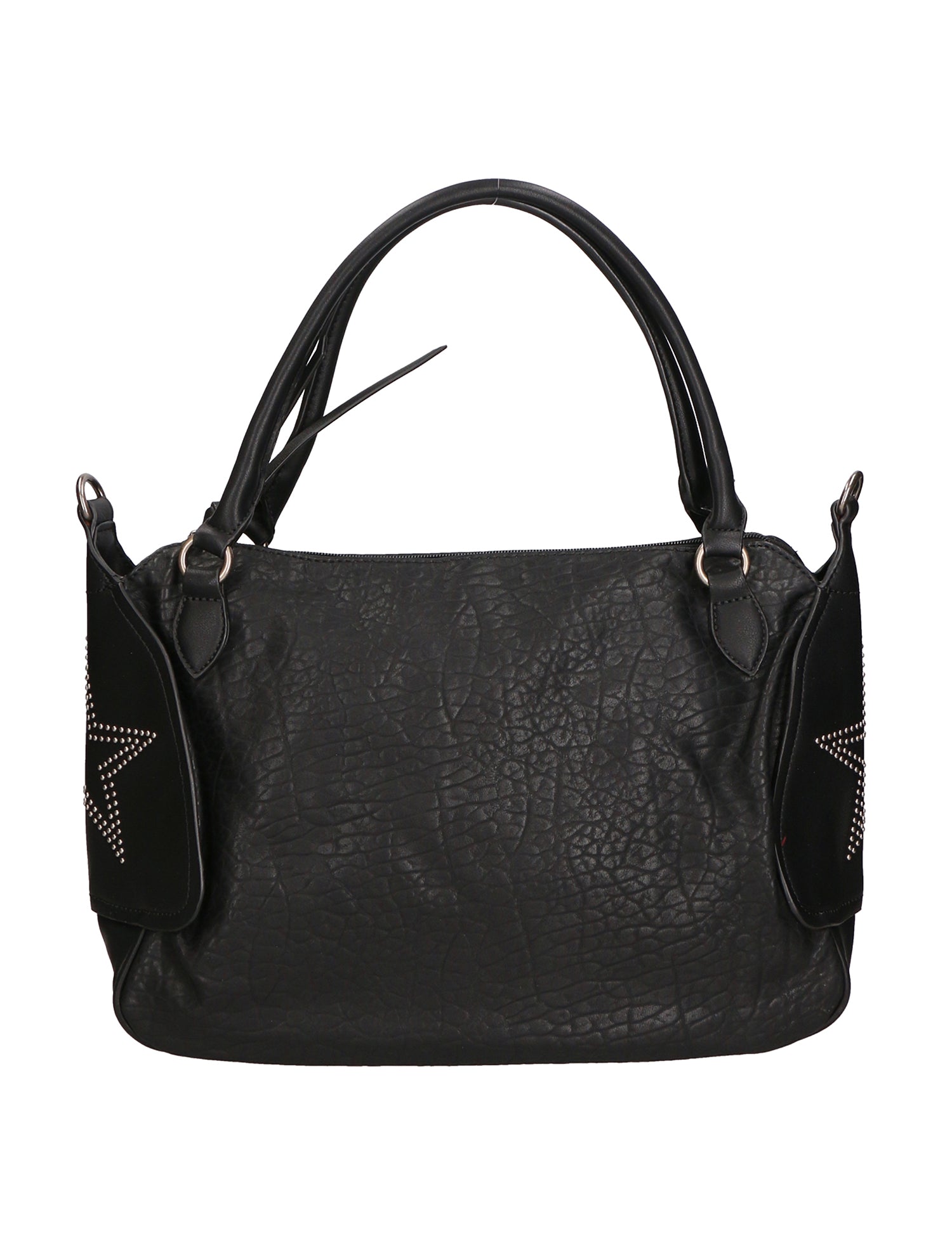 Rosa Borsa a mano da donna Ecopelle 8016-NERO Gave Lux