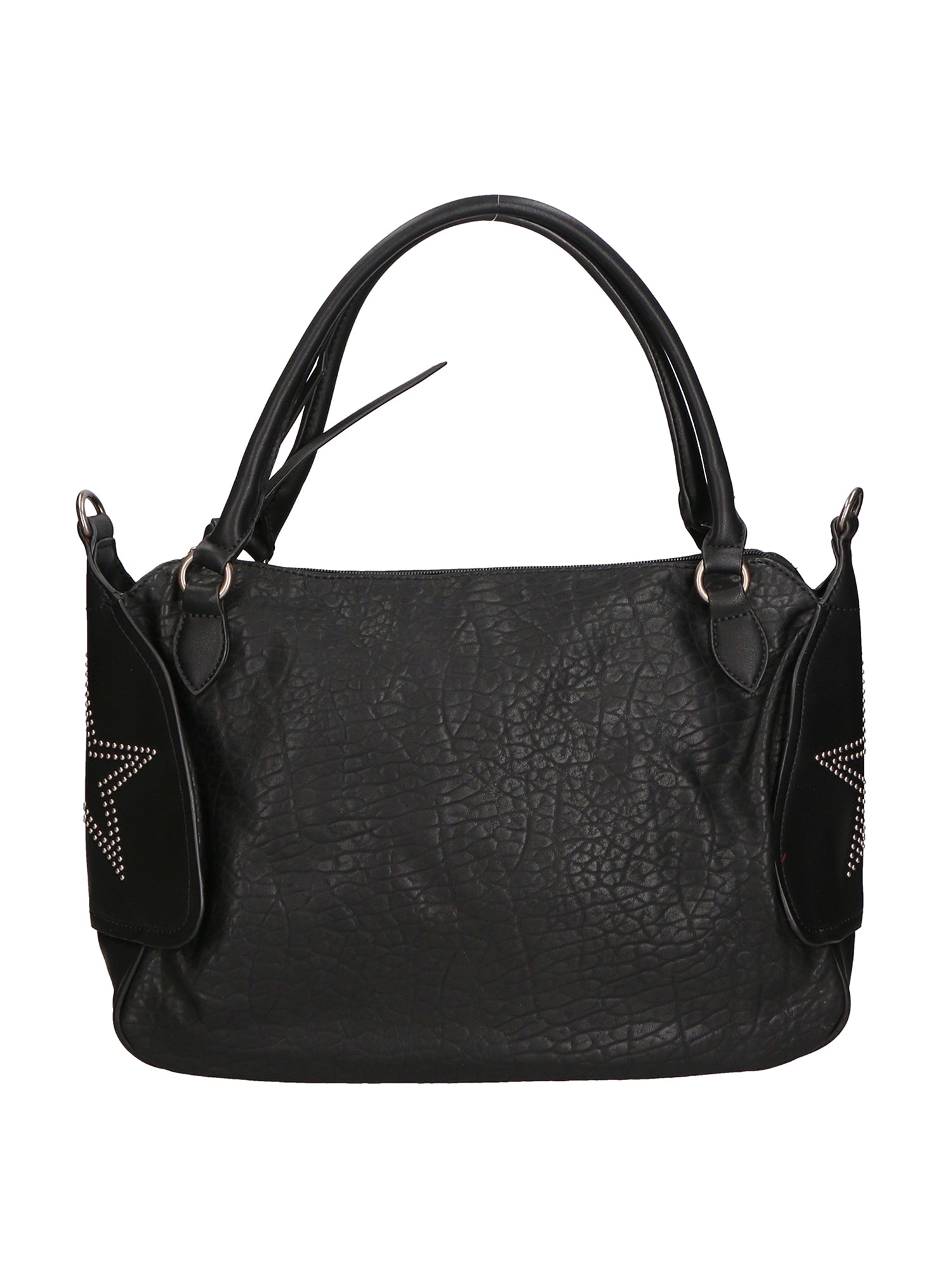 Rosa Borsa a mano da donna Ecopelle 8016-NERO Gave Lux