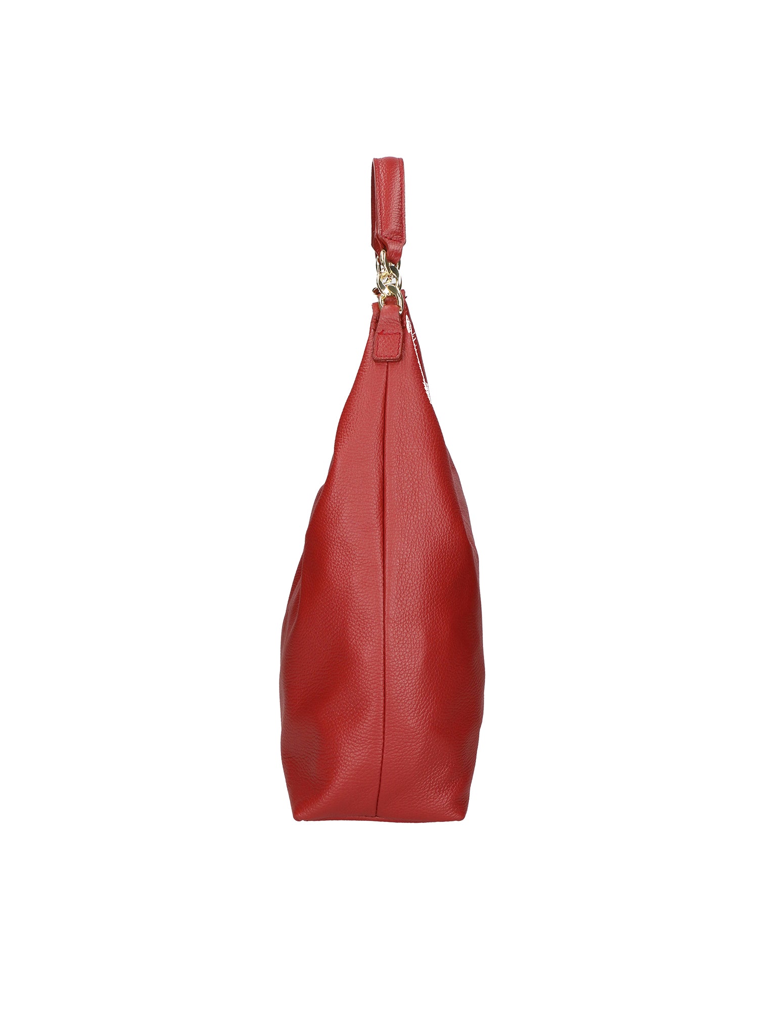 Ursula Borsa a spalla da donna Vera pelle 06673-D10 ROSSO SCURO Gave Lux